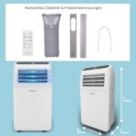 SHINCO Mobile Klimaanlage 12000 BTU Timer – Bild 2