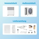 Midea Split-Klimaanlage 12000 BTU 42m² – Bild 2