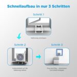 Midea Split-Klimaanlage 12000 BTU 42m² – Bild 3