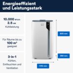 De'Longhi Mobile Klimaanlage Timer – Bild 8