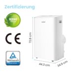 Mobile Klimaanlage 12000 BTU 4-in-1 – Bild 4