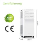 Mobile Klimaanlage 9000 BTU – Bild 4