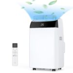 Mobile Klimaanlage 35m² Fernbedienung Timer LED-Display