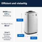 De'Longhi Mobile Klimaanlage Timer – Bild 7