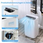 Klimaanlage 16000 BTU Fernbedienung Timer – Bild 8
