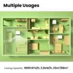 Mobile Klimaanlage 9000 BTU – Bild 6