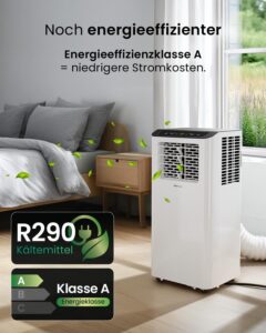 Pro Breeze Mobile Klimaanlage 14000 BTU 50m² 4-in-1 – Bild 6