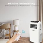 SHINCO Mobile Klimaanlage 12000 BTU Timer – Bild 6