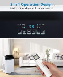 Mobile Klimaanlage 12000 BTU 4-in-1 – Bild 6
