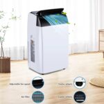 Mobile Klimaanlage 10000 BTU Fernbedienung Timer LED-Display – Bild 9