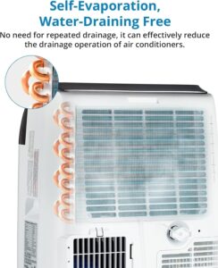 Mobile Klimaanlage 12000 BTU 4-in-1 – Bild 5