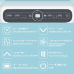 SHINCO Mobile Klimaanlage 12000 BTU Timer – Bild 5