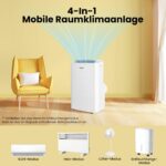 Mobile Klimaanlage 12000 BTU 4-in-1 – Bild 7