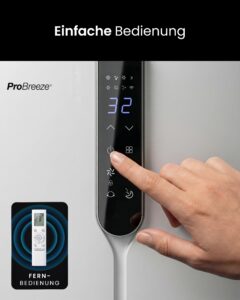 Pro Breeze Mobile Klimaanlage 12000 BTU 35m² 4-in-1 – Bild 2
