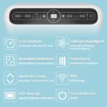 SHINCO Mobile Klimaanlage 12000 BTU Timer – Bild 7