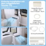 Klimaanlage 16000 BTU Fernbedienung Timer – Bild 4