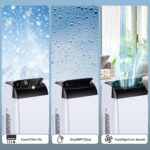 Mobile Klimaanlage 10000 BTU Fernbedienung Timer LED-Display – Bild 5