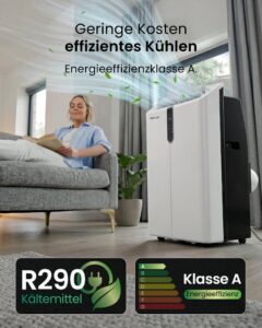 Pro Breeze Mobile Klimaanlage 12000 BTU 35m² 4-in-1 – Bild 8