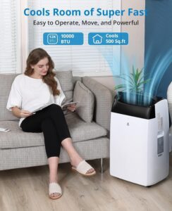 Mobile Klimaanlage 12000 BTU 4-in-1 – Bild 6