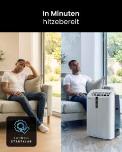 Pro Breeze Mobile Klimaanlage 12000 BTU 35m² 4-in-1 – Bild 6