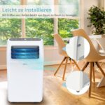 SHINCO Mobile Klimaanlage 12000 BTU Timer – Bild 7