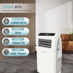 SHINCO Mobile Klimaanlage 12000 BTU Timer – Bild 8